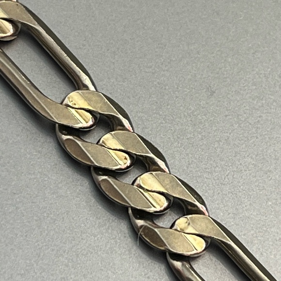 Silver and Gold Chain Bracelet men’s